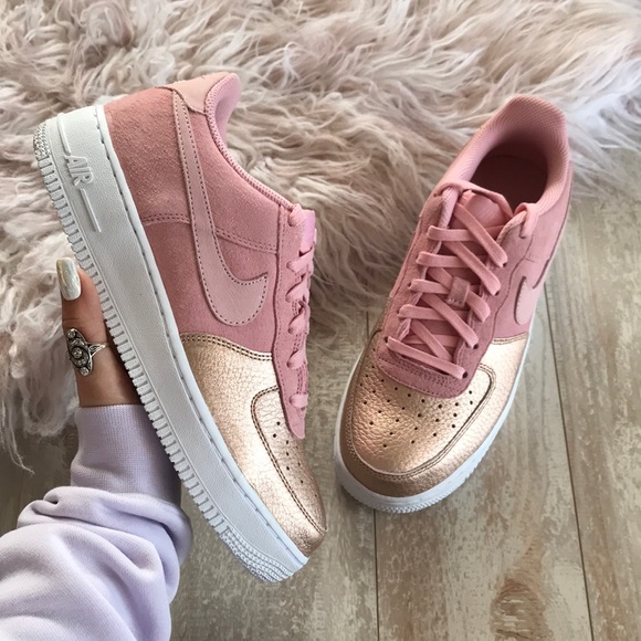 NWT🍬Nike Air Force 1 Rare Pink Suede - Picture 5 of 6
